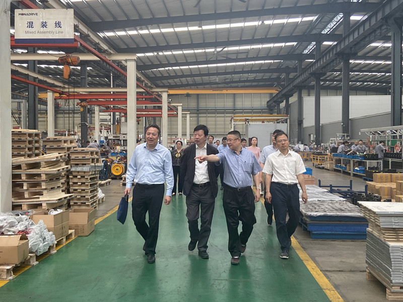 苏州市政协副主席陈林森走访蒙纳驱动